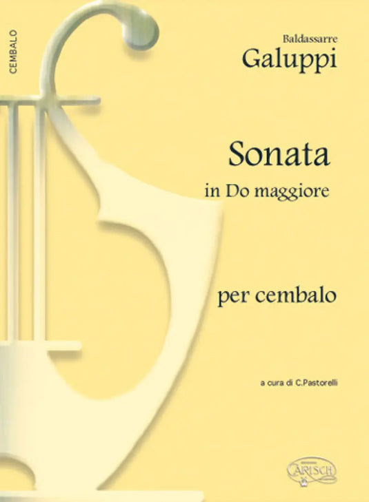 GALUPPI - Sonata in Do maggiore per Clavicembalo