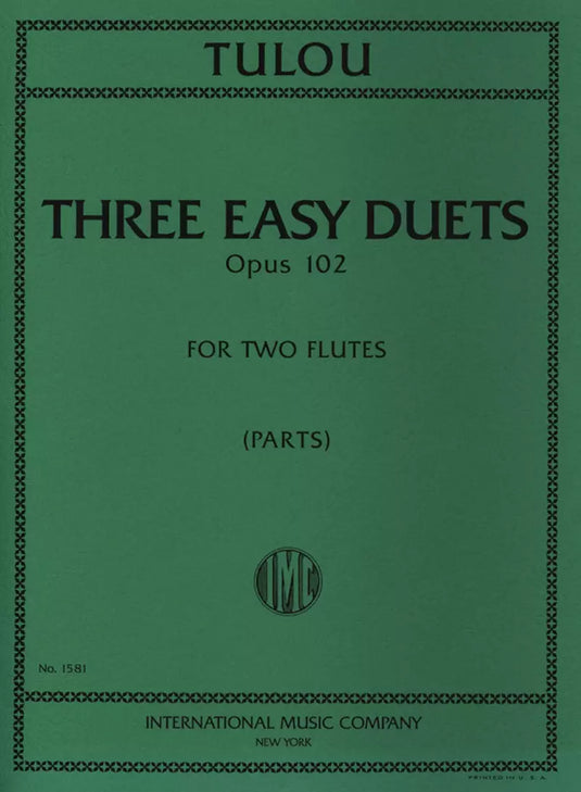 TULOU - Three Easy Duets Op. 102