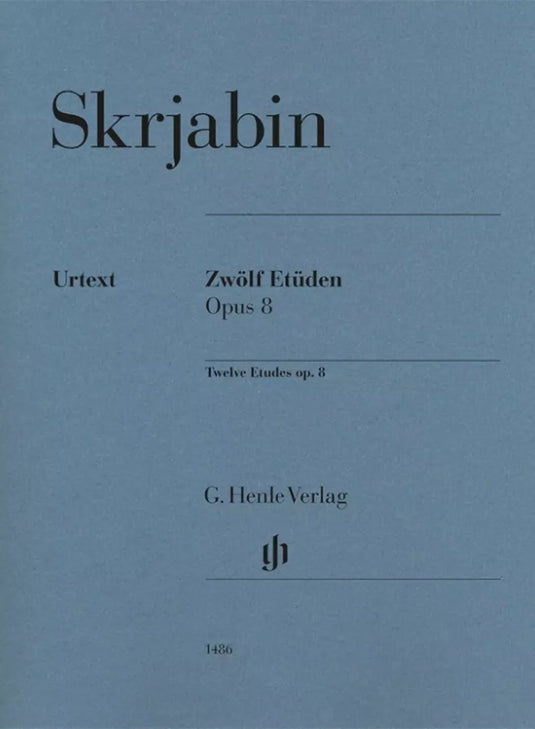 SKRJABIN - TWELVE ETUDES OP. 8