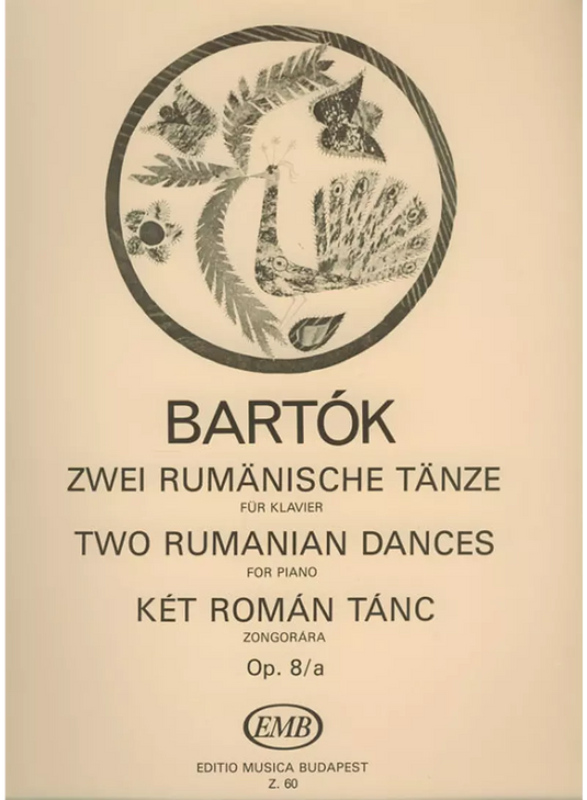 BARTOK - Two Romanian Dances Op.8a