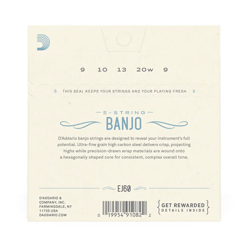 Carica immagine in Galleria Viewer, D’ADDARIO EJ60 BANJO