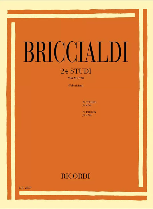 BRICCIALDI - 24 Studi Per Flauto