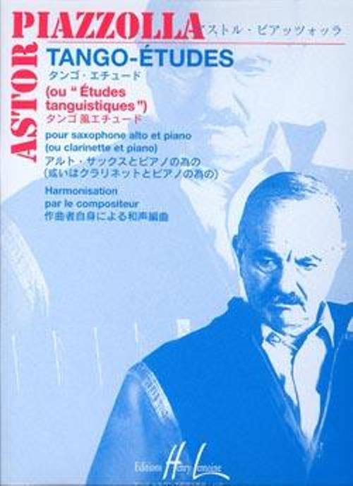 PIAZZOLLA - Tango Etudes - Sax Alto (o Clarinetto) e Piano