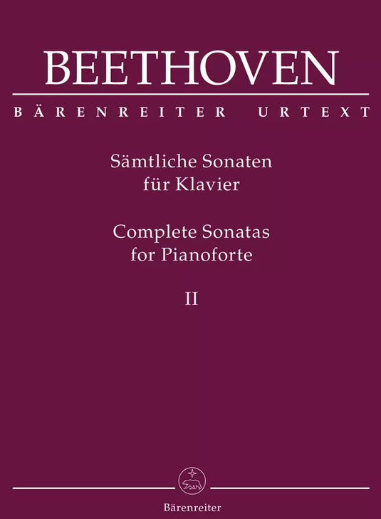 BEETHOVEN - COMPLETE SONATAS FOR PIANO II