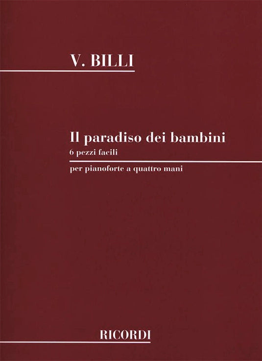BILLI - Il Paradiso Dei Bambini