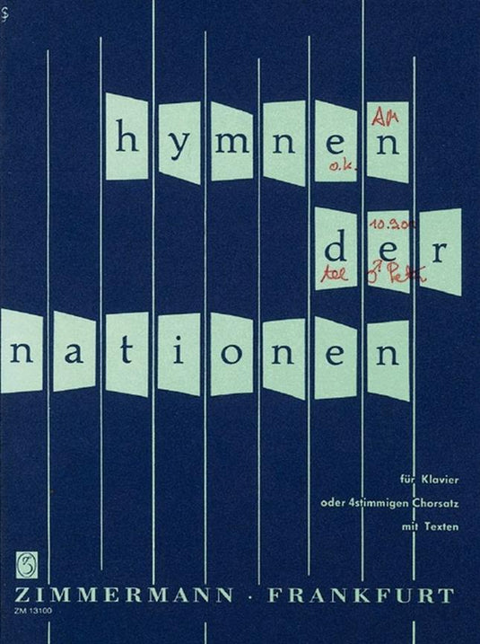 INNI NAZIONALI - Hymnen Der Nationen