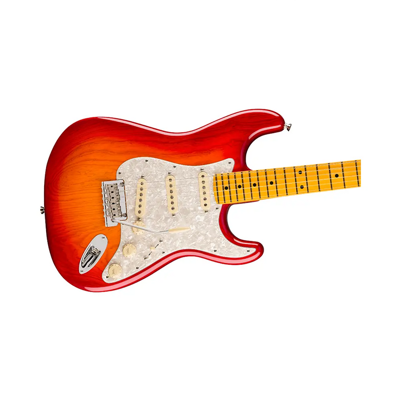 Carica immagine in Galleria Viewer, FENDER merican Professional Stratocaster, Maple Fingerboard, Aged Cherry Burst
