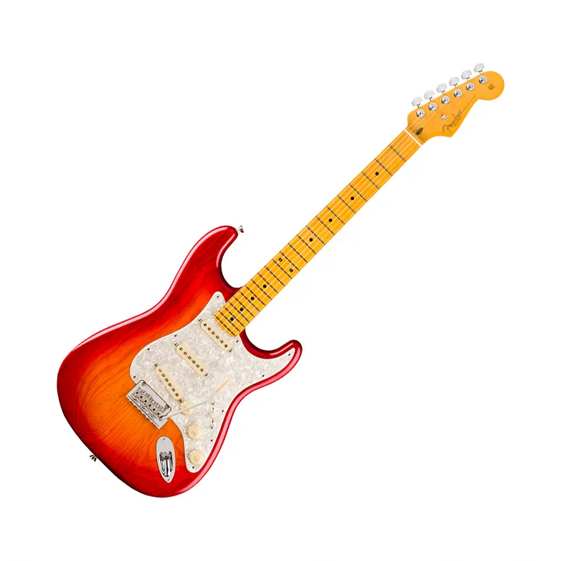 Carica immagine in Galleria Viewer, FENDER merican Professional Stratocaster, Maple Fingerboard, Aged Cherry Burst
