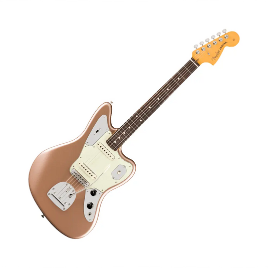 FENDER American Professional Classic Jaguar RW Faded Firemist Gold