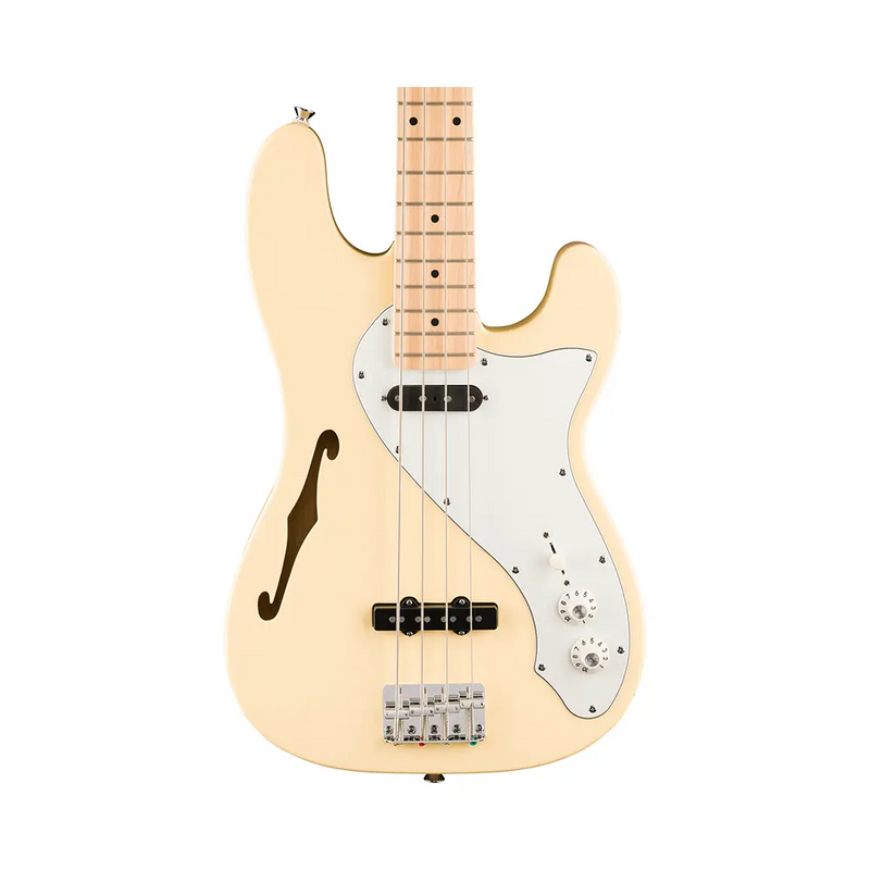 Carica immagine in Galleria Viewer, SQUIER Paranormal Precision Bass Thinline SJ Vintage White
