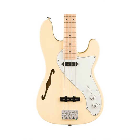 SQUIER Paranormal Precision Bass Thinline SJ Vintage White