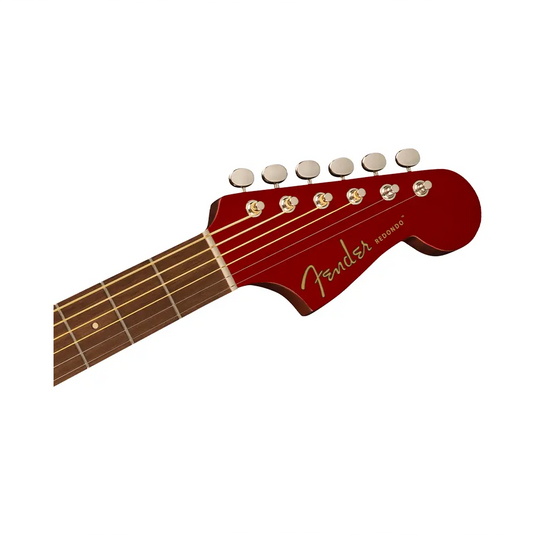 FENDER Redondo Player WN White Pickguard Candy Apple Red