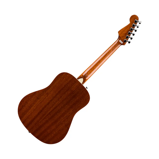 FENDER California Standard Redondo Mini With Bag Sapele Top Natural Sapele