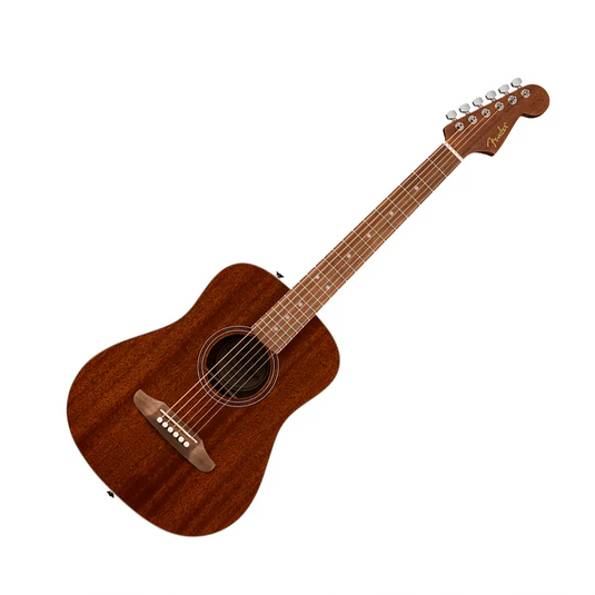 FENDER California Standard Redondo Mini With Bag Sapele Top Natural Sapele