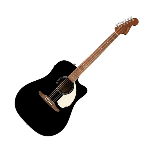 FENDER California Standard Redondo Ce Spruce Top Ivory Pickguard Black Amplificata