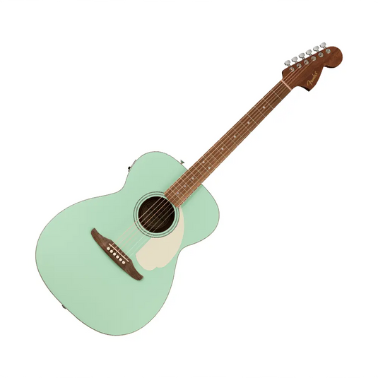 FENDER California Standard Monterey E Spruce Top Ivory Pickguard Surf Green Amplificata