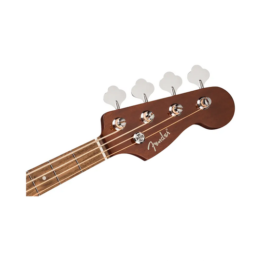 FENDER California Deluxe Kingman Bass CE Mahogany, Walnut Fingerboard, Natura Amplificato