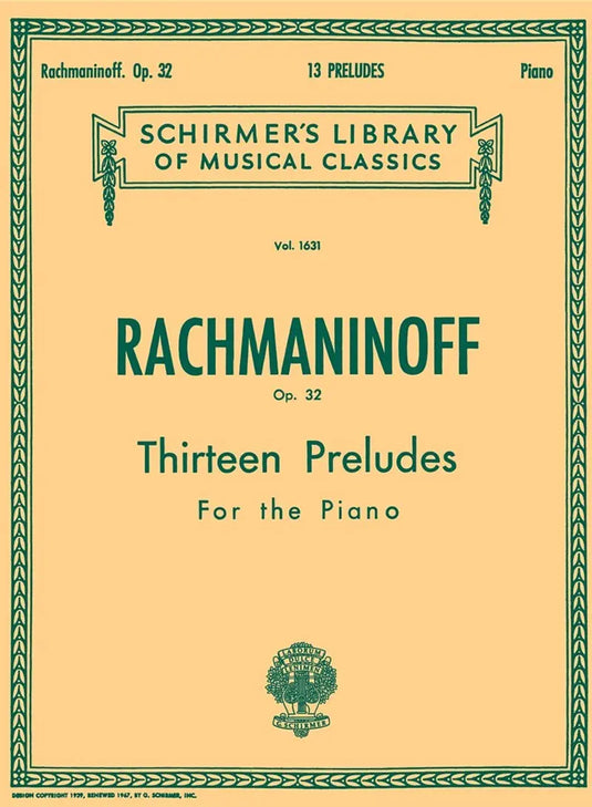 RACHMANINOFF - 13 Preludes, Op. 32