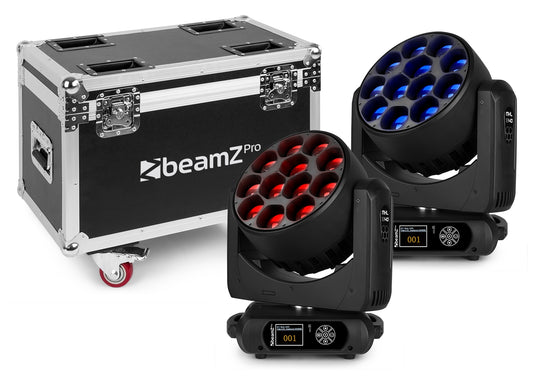 BEAMZ - MHL1240 Mov Head Zoom 12x40W 2p FC