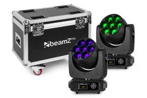 BEAMZ - MHL740 Mov Head Zoom 7x40W 2pcs FC