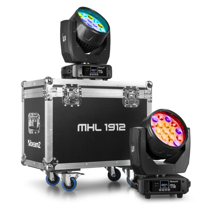 BEAMZ - MHL1912 MovHead Wash Zoom 2pcs FC