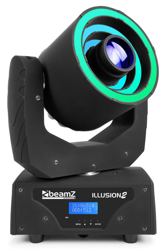 BEAMZ - Illusion II Testa Mobile 3 anelli LED 30W Spot
