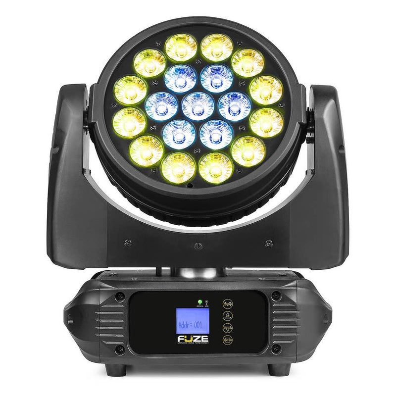 Carica immagine in Galleria Viewer, BEAMZ - Fuze1910 Wash Moving Head with Ring Control
