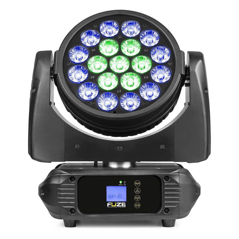 Carica immagine in Galleria Viewer, BEAMZ - Fuze1910 Wash Moving Head with Ring Control
