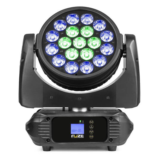BEAMZ - Fuze1910 Wash Moving Head with Ring Control