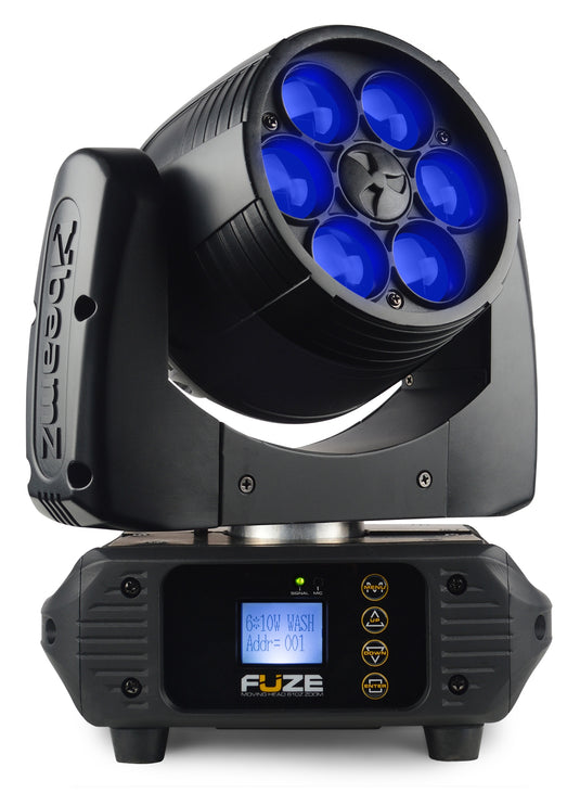 BEAMZ - Fuze610Z Wash LED 6x10W RGBW Zoom
