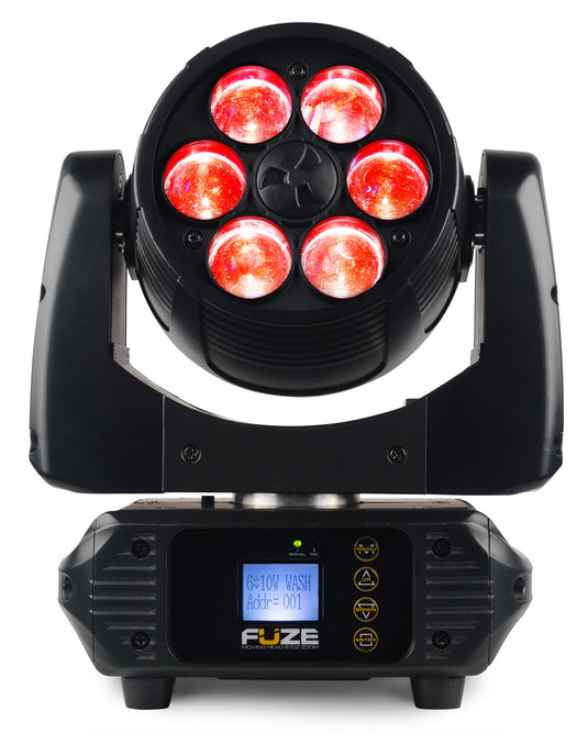 BEAMZ - Fuze610Z Wash LED 6x10W RGBW Zoom