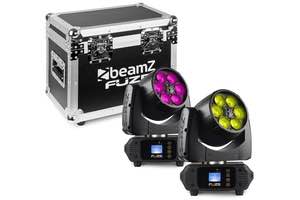 BEAMZ - Fuze610Z Wash LED 6x10W RGBW 2pc FC