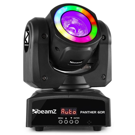 BEAMZ - Panther 60R LED Beam Mov.Head+Ring
