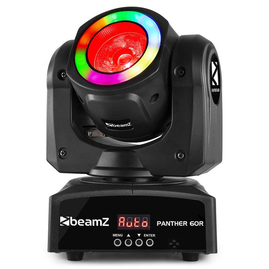 BEAMZ - Panther 60R LED Beam Mov.Head+Ring