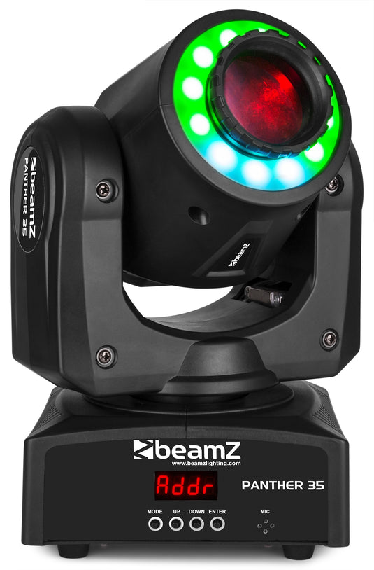 BEAMZ - Panther 35 LED Spot Mov.Head+ring