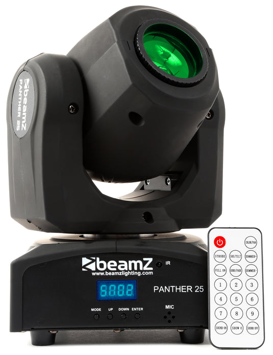 BEAMZ - Panther 25 LED Spot Mov.Head IRC