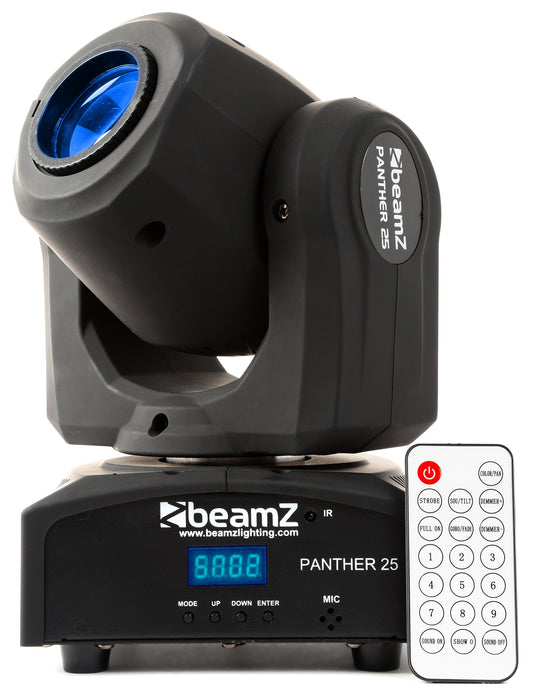 BEAMZ - Panther 25 LED Spot Mov.Head IRC