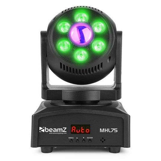 BEAMZ - MHL75 LED Spot30W+6xRGBW Wash IRC
