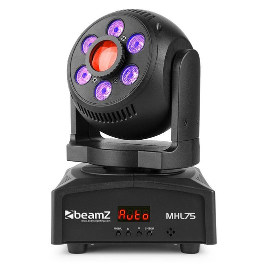 BEAMZ - MHL75 LED Spot30W+6xRGBW Wash IRC