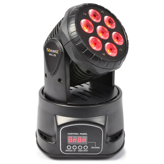 BEAMZ - MHL74 Wash 7x10W QUAD 12chDMX