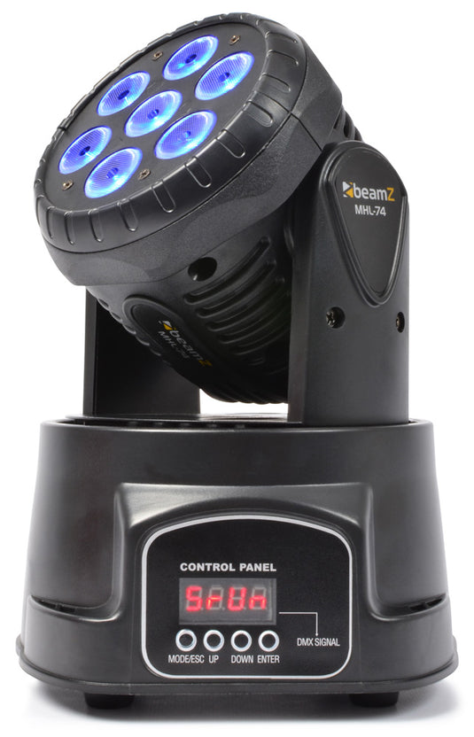 BEAMZ - MHL74 Wash 7x10W QUAD 12chDMX