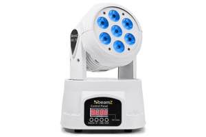 BEAMZ - MHL74 Wash 7x10W QUAD 12chDMX WHITE