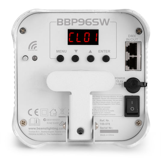 BEAMZ - BBP96SW Uplight 6x12W 6in1 EL IRC