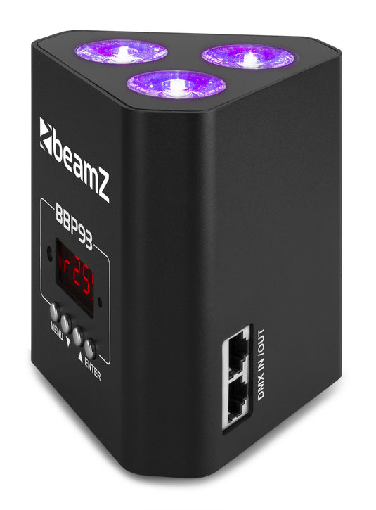 BEAMZ - BBP93 Uplight 3x10W 4in1 DMX IRC