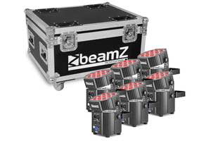BEAMZ - BBP60 Uplight Set 6pc.9x12W 6in1 FC