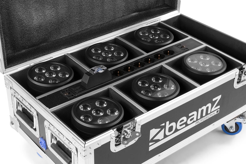 Carica immagine in Galleria Viewer, BEAMZ - FCC66 Flightcase for 6x BBP66 Charg
