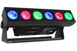 BEAMZ - BBB612 LED Bar 6x12W 6in1 LiBatt.