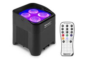 BEAMZ - BBP54 Uplight IP65 4x12W 6in1 Libat