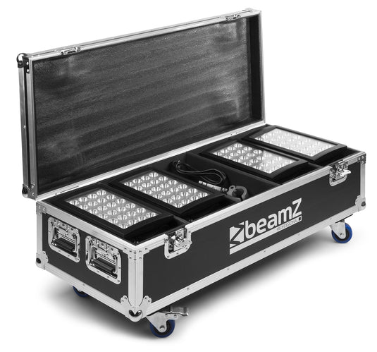 BEAMZ - FL4 Flightcase4pcs StarColor240-360