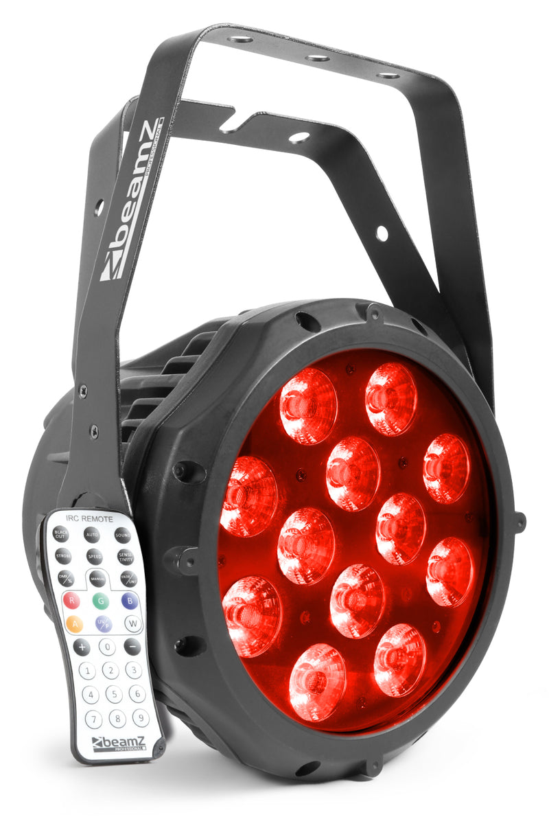 Carica immagine in Galleria Viewer, BEAMZ - BWA412 AluPAR IP65 12x18W RGBWA-UV
